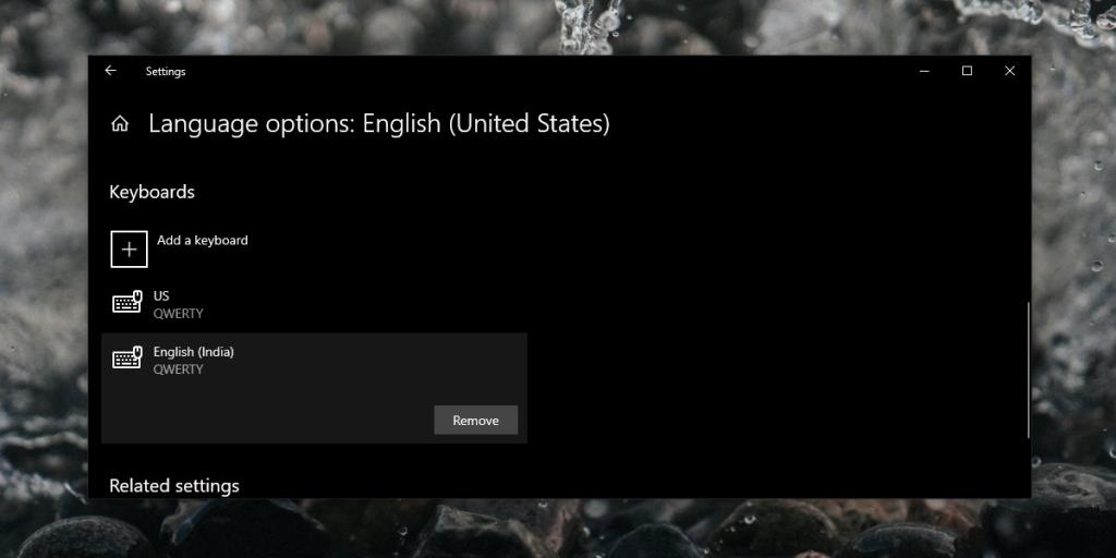 Cara menghapus tata letak keyboard di Windows 10