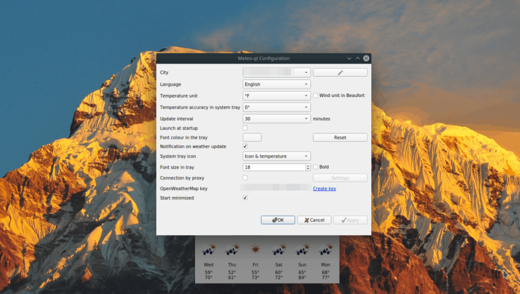 วิธีรับการพยากรณ์อากาศอย่างรวดเร็วบน Linux ด้วย Meteo