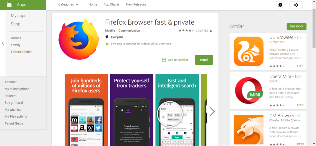 10 migliori app browser anonime per Android per rimanere in incognito