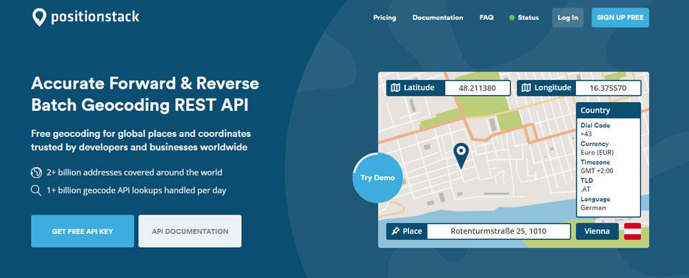 รับ Geocoding ระดับองค์กรฟรีด้วย Positionstack API (ตรวจสอบ)