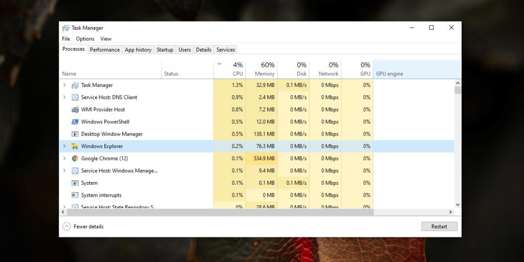 Como consertar o alto uso de memória do Desktop Window Manager no Windows 10