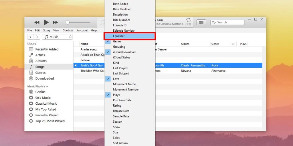 Cara Menentukan Pengaturan Equalizer Per-Lagu Di iTunes