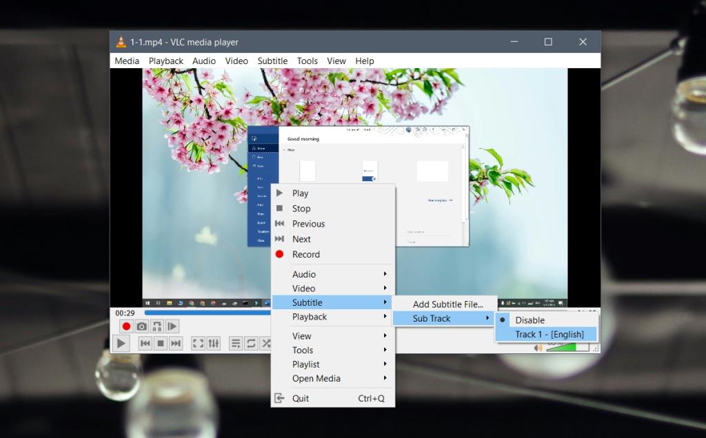 Cara menyematkan subtitle dalam video di Windows 10