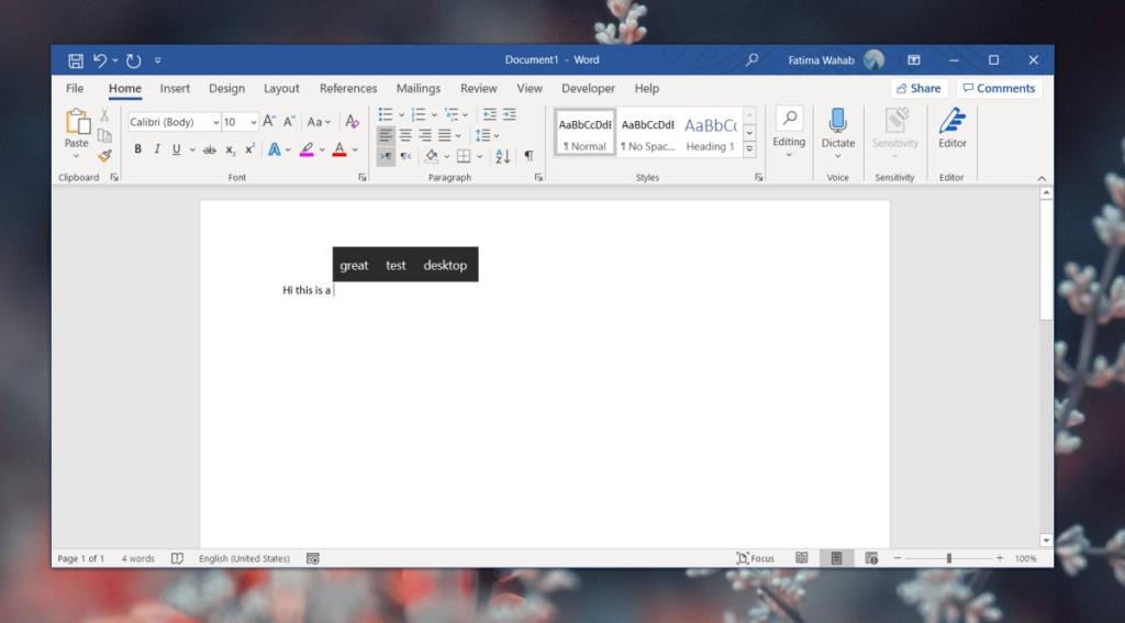 Como ativar a previsão de texto no Windows 10