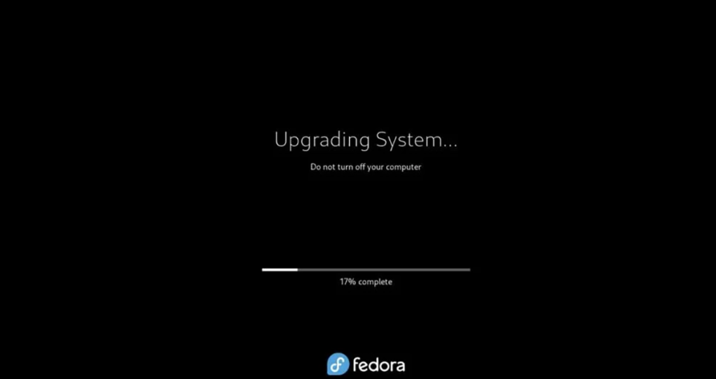 如何升級到 Fedora 35