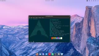 Cara menginstal desktop OS Dasar di Arch Linux