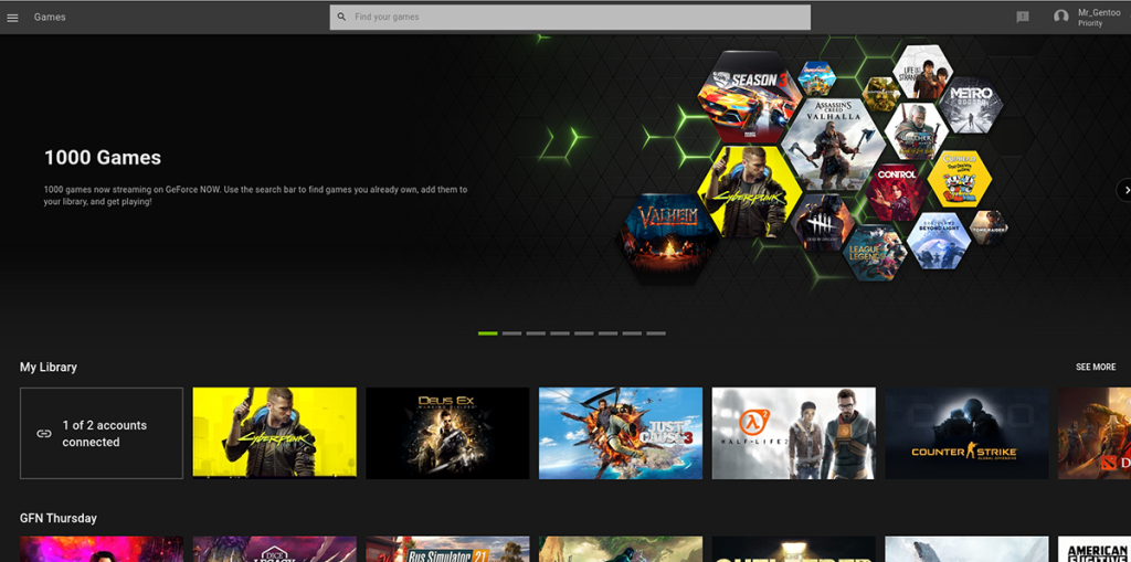 Como usar o streaming de jogos GeForce Now no Linux