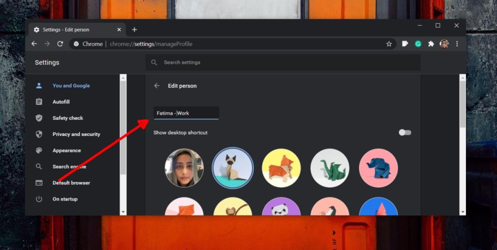 Cómo cambiar el nombre del perfil de Chrome