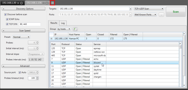 WhatsUp PortScanner: Giám sát tất cả các cổng TCP / UDP đã mở và đóng của PC mạng