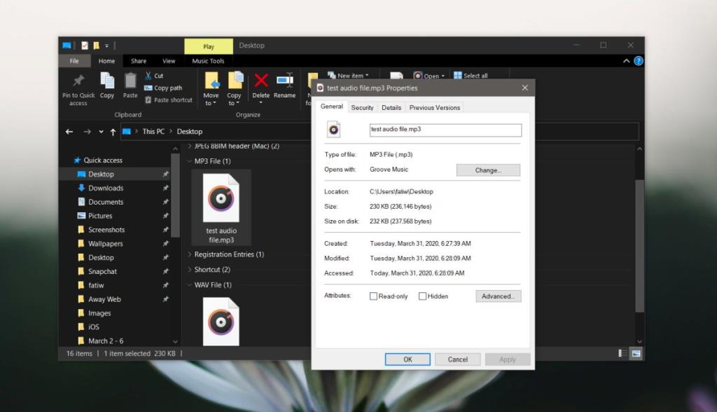 Cara mengompres file audio di Windows 10