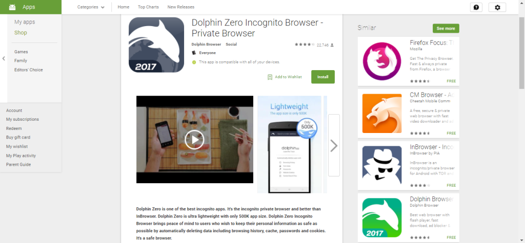 10 migliori app browser anonime per Android per rimanere in incognito