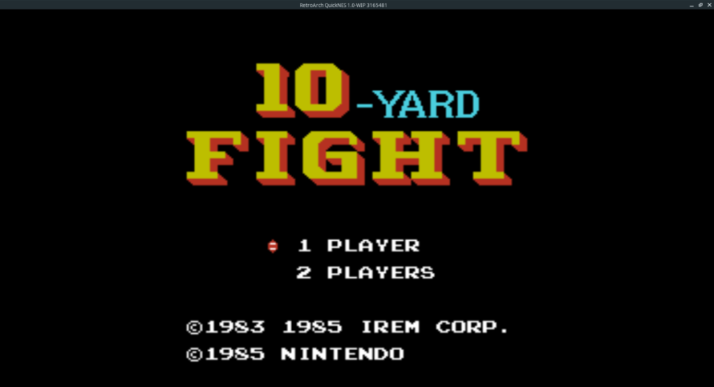 Cara memainkan game NES di RetroArch di Linux