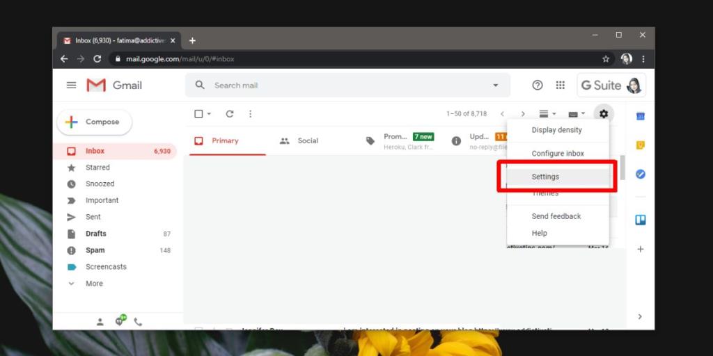 Cara membuat tanda tangan email di Gmail