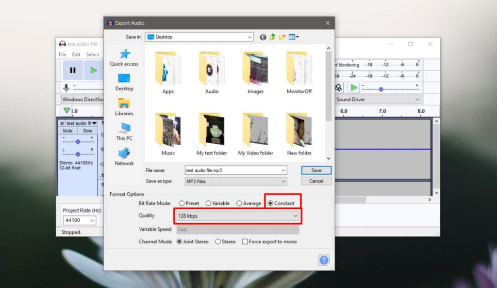 Cara mengompres file audio di Windows 10