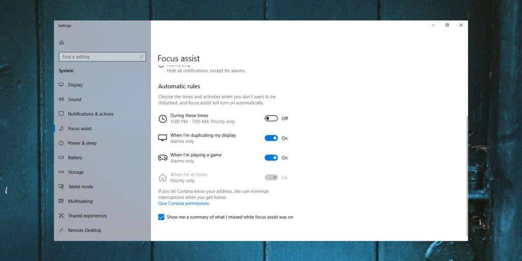 Cara Menyesuaikan Jam Tenang, Sekarang Focus Assist Pada Windows 10