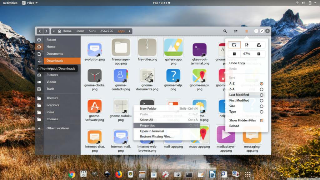 Cara menginstal tema Orangini GTK di Linux