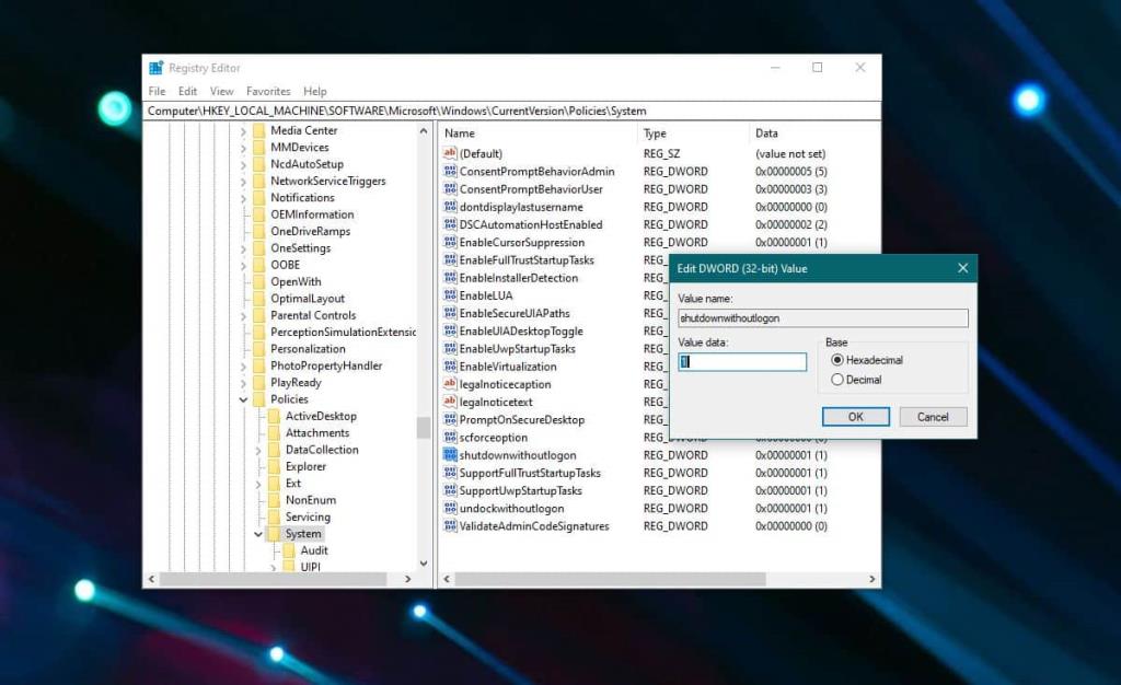 Cara memperbaiki tidak ada opsi daya pada layar kunci di Windows 10