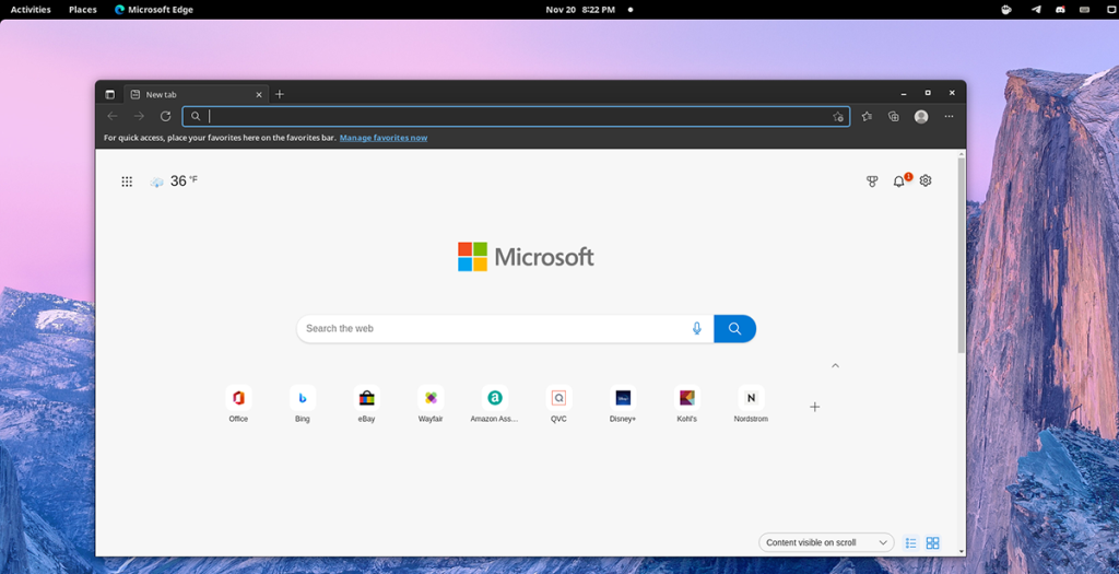 Cara menginstal Microsoft Edge (stabil) di Linux