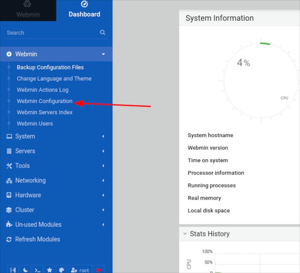 Webminにサードパーティのモジュールをインストールする方法