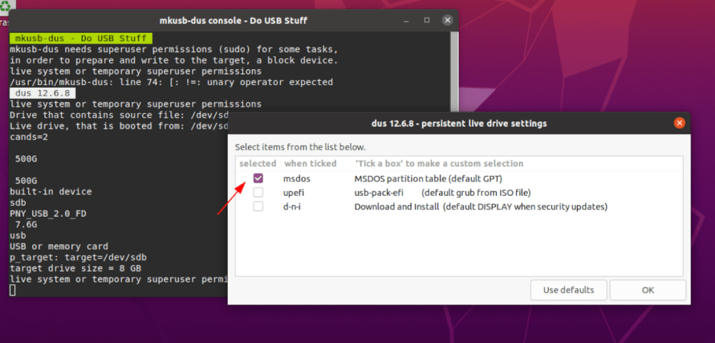 Como configurar um Ubuntu USB persistente