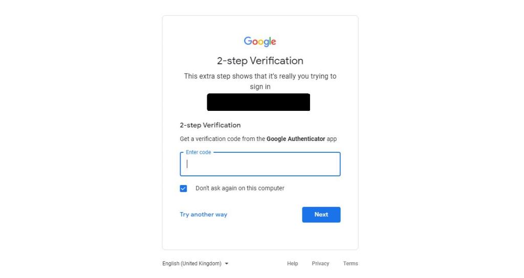 Come configurare Google Authenticator per un account Gmail