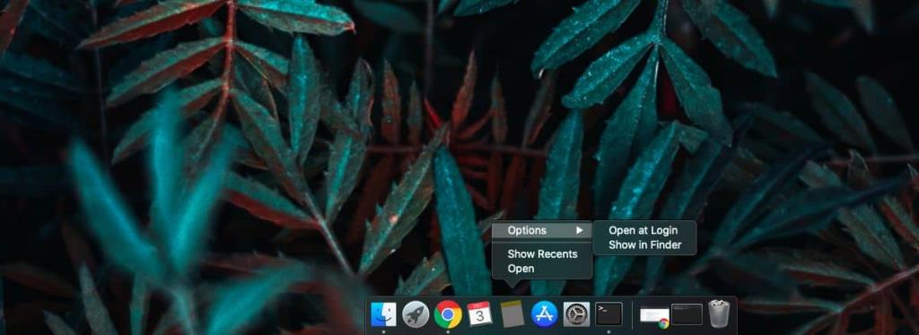 วิธีล็อค Dock บน macOS