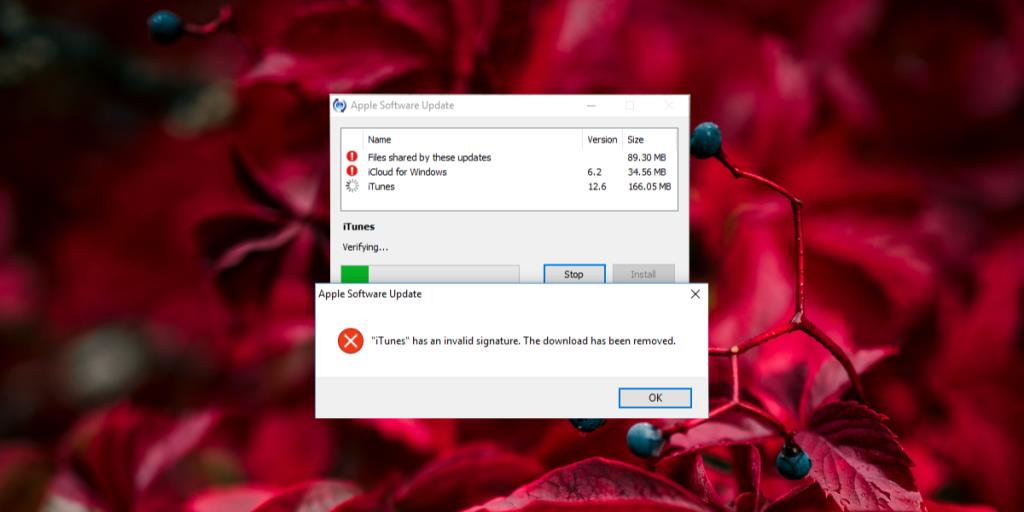 Tanda Tangan Tidak Valid Terdeteksi: FIX untuk iTunes Memiliki tanda tangan tidak valid di Windows 10