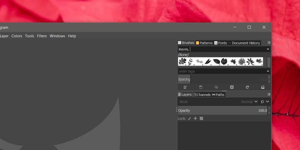 Como usar pincéis do Photoshop no GIMP no Windows 10
