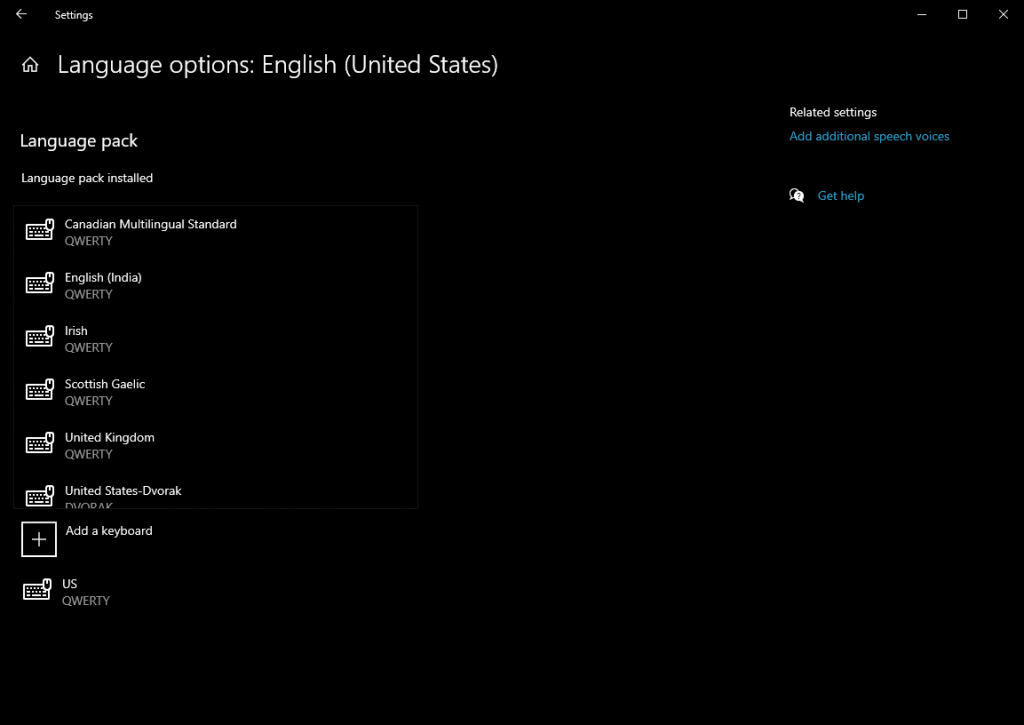 Alterar layout do teclado no Windows 10 (adicionar, alternar e remover layouts)