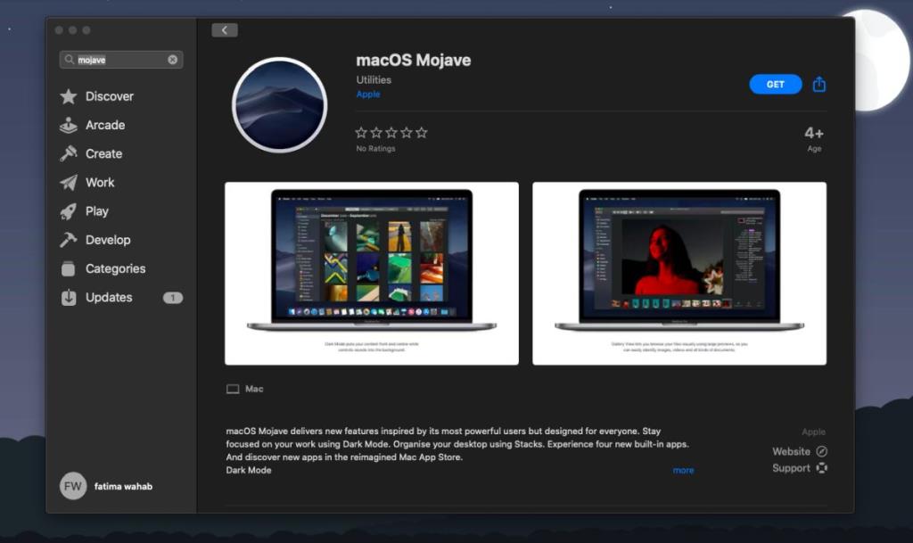 古いバージョンのmacOSをダウンロードする方法