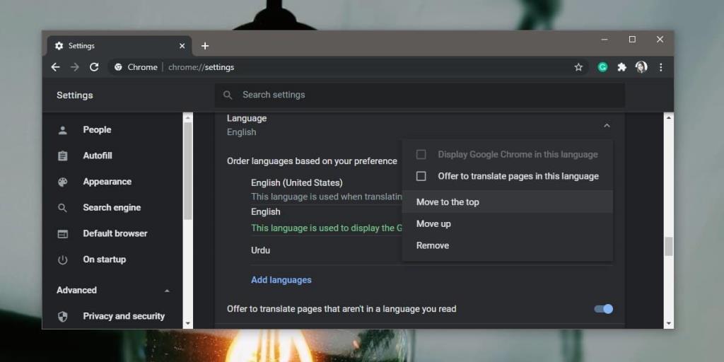 Come cambiare la lingua in Chrome