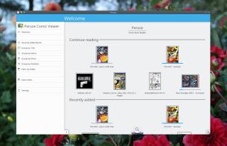 So lesen Sie Comics unter Linux mit Peruse