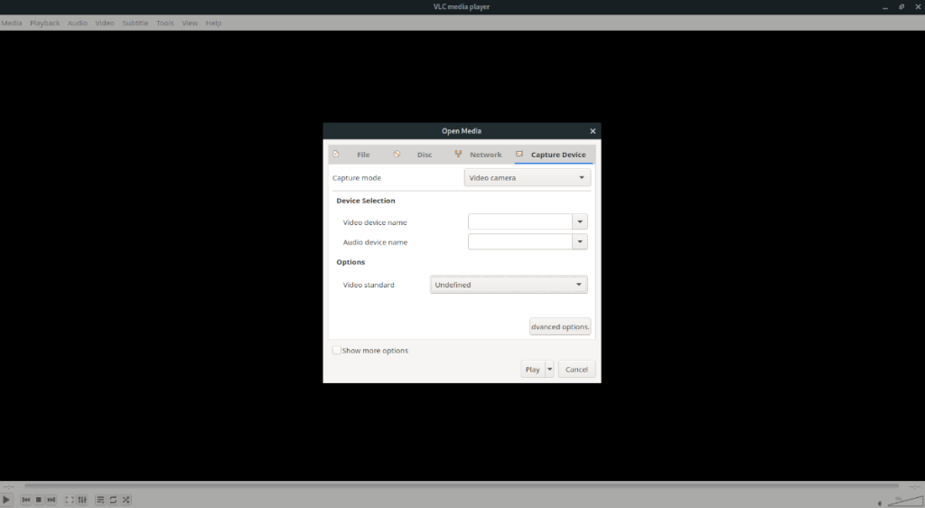 Cara melihat umpan webcam di Linux dengan VLC