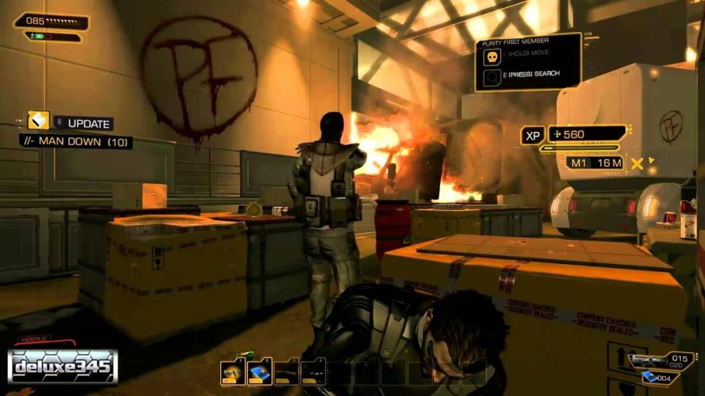 วิธีเล่น Deus Ex: Human Revolution บน Linux