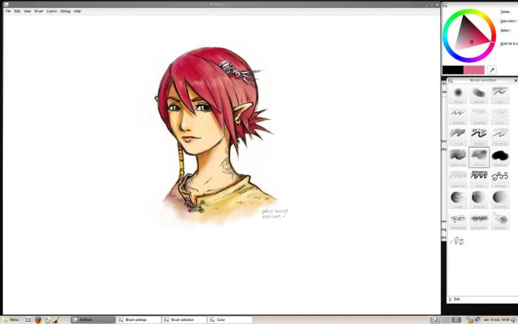 วิธีการติดตั้ง MyPaint บน Linux