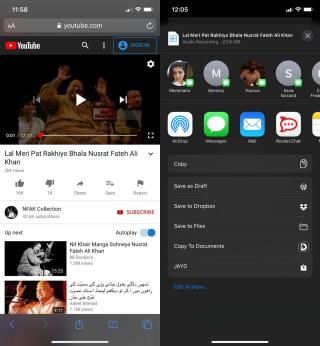 Cara mengunduh video YouTube di iOS