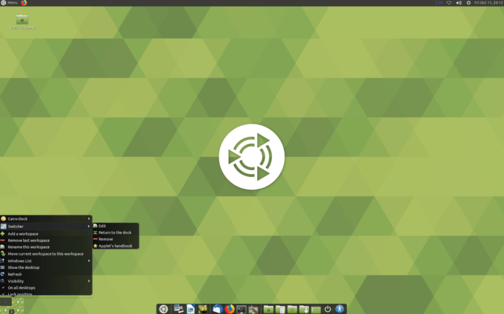 Como configurar o Cairo dock no desktop Linux