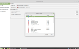 Cara beralih ke mirror pembaruan lokal di Linux Mint