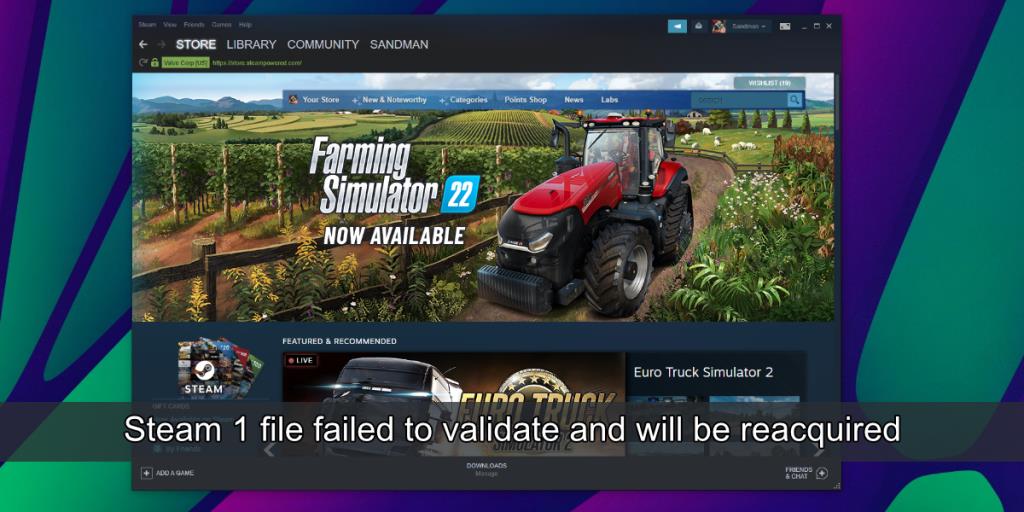 วิธีแก้ไขไฟล์ Steam 1 ไม่สามารถตรวจสอบความถูกต้องและจะได้รับใหม่