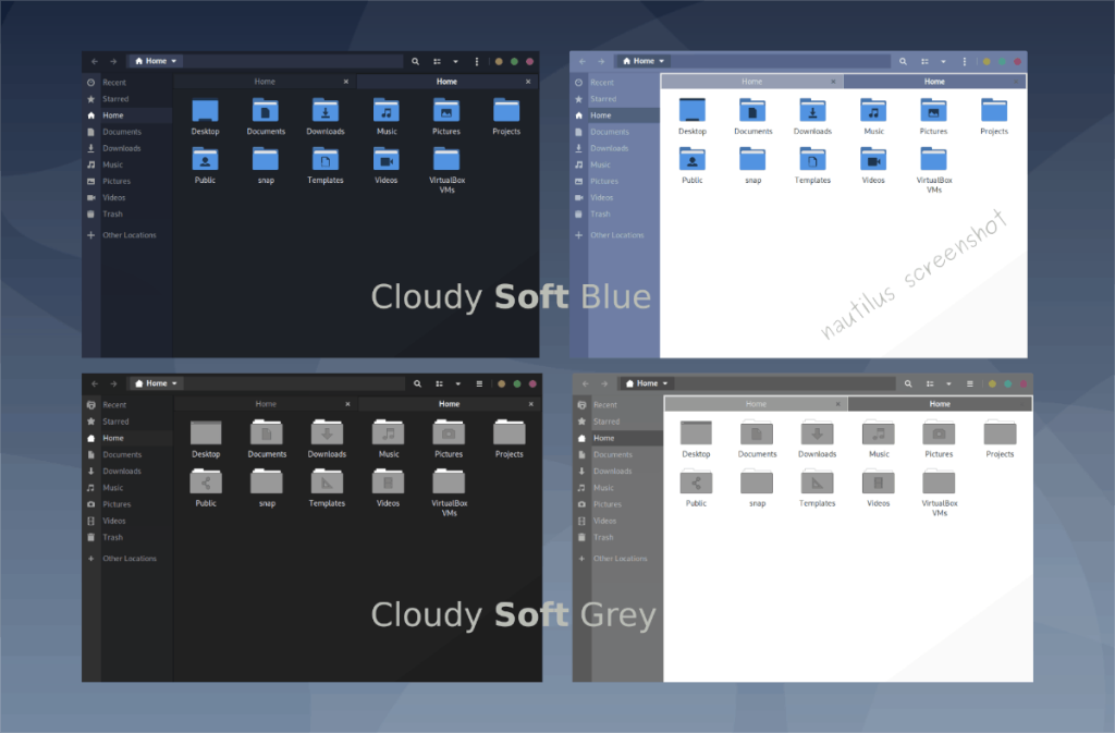 วิธีการติดตั้งธีม Cloudy GTK บน Linux