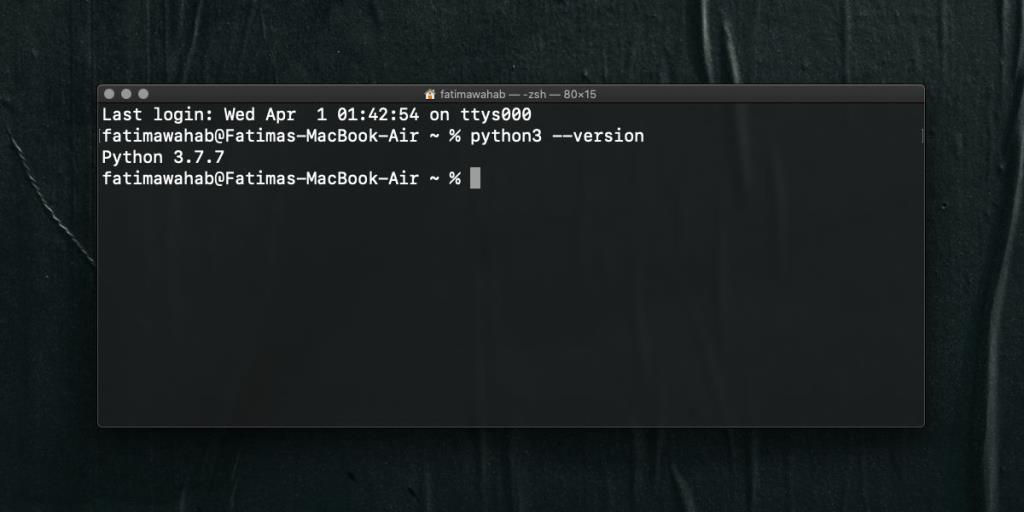 Cara menginstal Python 3 di macOS