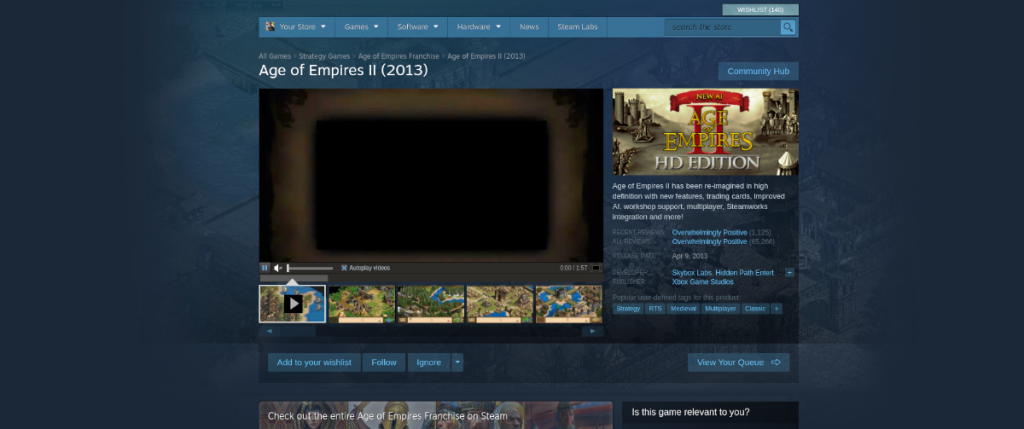 Cara memainkan Age of Empires II (2013) di Linux