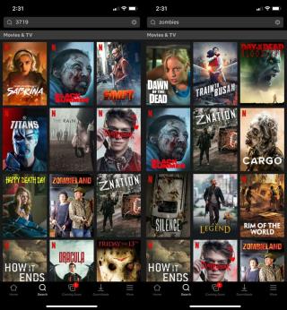 Cách sử dụng mã danh mục trong ứng dụng Netflix