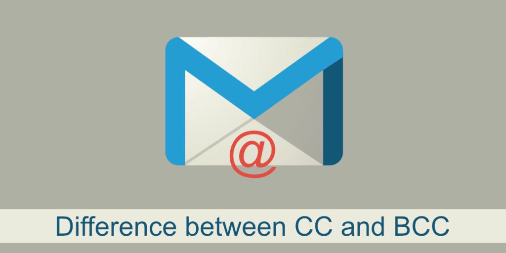 Qual é a diferença entre CC e BCC no e-mail