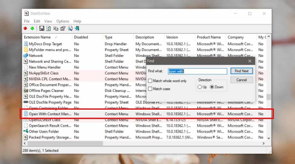 Cara menemukan nilai registri untuk item menu konteks di Windows 10