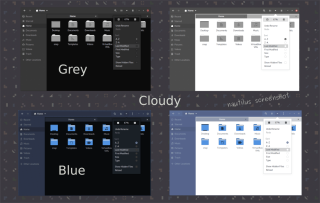 วิธีการติดตั้งธีม Cloudy GTK บน Linux