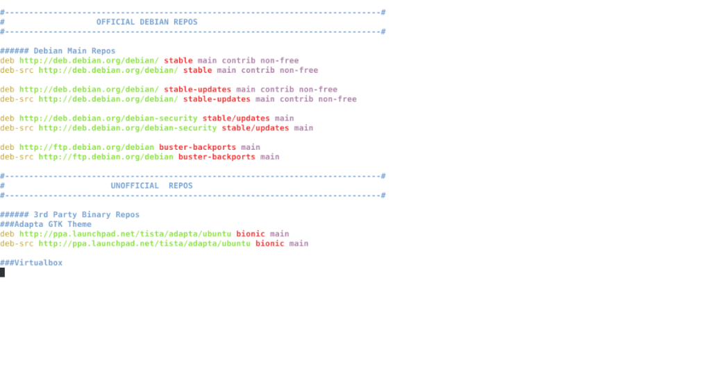 Cara menghapus apt repository dari Debian