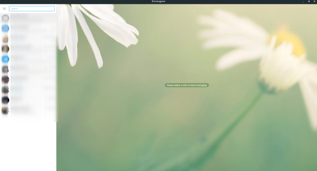 Cara menginstal dan menggunakan messenger Kotatogram Desktop di Linux