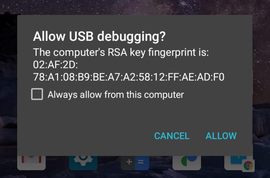 Como obter o registro do dispositivo Android no Windows 10