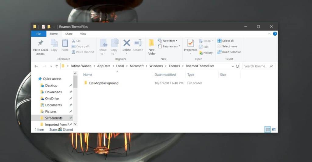 Como encontrar papéis de parede sincronizados no Windows 10